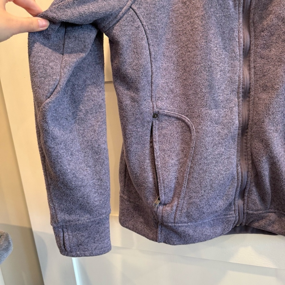 Avalanche Women's XL Purple Full-Zip Fleece Jacket - Picture 4 of 8